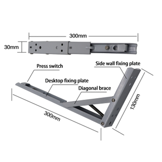 HT-FS29 Soporte de mesa plegable de pared