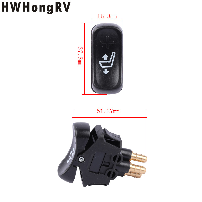 Interruptor de enchufe de tres clavijas HW-THS-JDS para asiento elevable