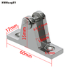 HWHongRV Stainless Steel Marine Hardware Yate Hardware Marino Accesorios de Acero Inoxidable Bisagra de Cubierta Tipo de montaña de 90 Grados