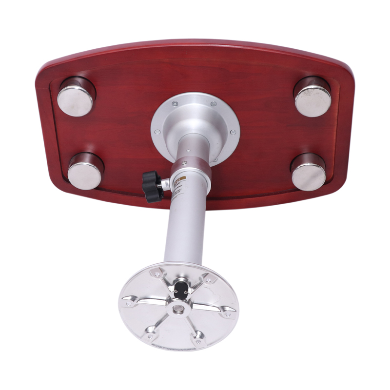 HWHongRV Pata de mesa ajustable para autocaravana móvil con tablero de roble, patas de mesa continuas de aleación de aluminio