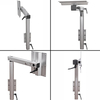 HWHongRV Pata de mesa para Rv con mesa plegable giratoria de 360 ​​grados extraíble de aleación de aluminio de primera calidad, soporte para patas de mesa para Rv, pontón, camión, camper, remolque de viaje