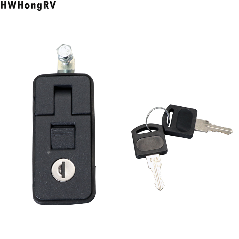 HW-2960-BK---Cerradura de puerta de apriete tipo compresión