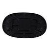 HT-M01N+HT-BSO El sistema de mesa plegable extraíble para vehículos marinos y autocaravanas con 4 portavasos está hecho de ABS y aluminio