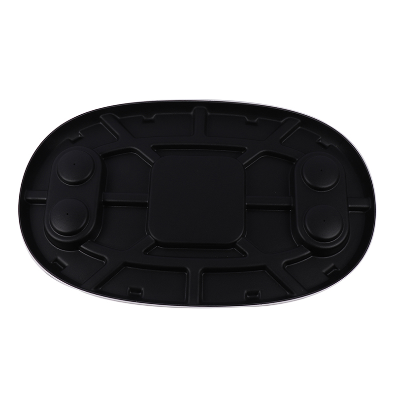 HT-M01N+HT-BSO El sistema de mesa plegable extraíble para vehículos marinos y autocaravanas con 4 portavasos está hecho de ABS y aluminio