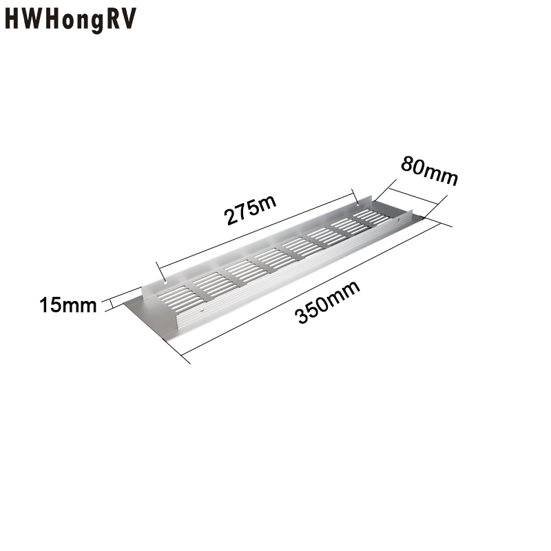 HR-VB80-350 Malla decorativa Malla Muebles Equipo Panel de puerta Ventilación Ventilación Ventilación exterior Puerta de gabinete de cocina Cubierta de orificio de ventilación Puerta de gabinete 