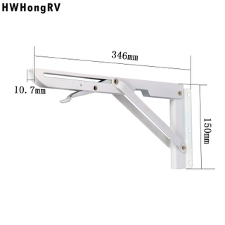Título: Compervan marco de mesa plegable soporte de trípode soporte de escritorio piezas de caravana soporte de mesa plegable tipo pared