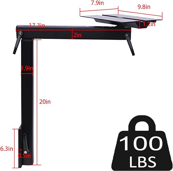 Pata de mesa para Rv con tapa de mesa plegable, giratoria de 360 ​​grados, extraíble, aleación de aluminio premium, soporte para patas de mesa para Rv, pontón, camión, caravana, remolque de viaje...