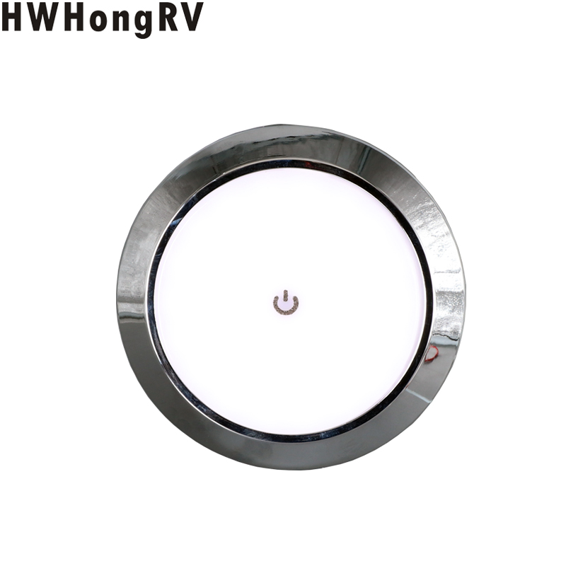 HL-D139S--Luz de techo para remolque Luz de techo para yate Luz de techo Sojourner Luz de techo para remolque de 12 V Luz de techo LED blanca Luz de techo para remolque Luz de gabinete ultrafina Luz para dormitorio Coche yate