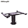 Mesa elevadora eléctrica de 12V CC, mesa de aleación de aluminio, mesa de rotación de 360 ​​grados, traducción de cuatro vías con función antipellizco