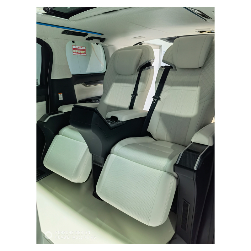 Partición completa del coche vip del minibús HWHongRV con TV para la furgoneta limusina