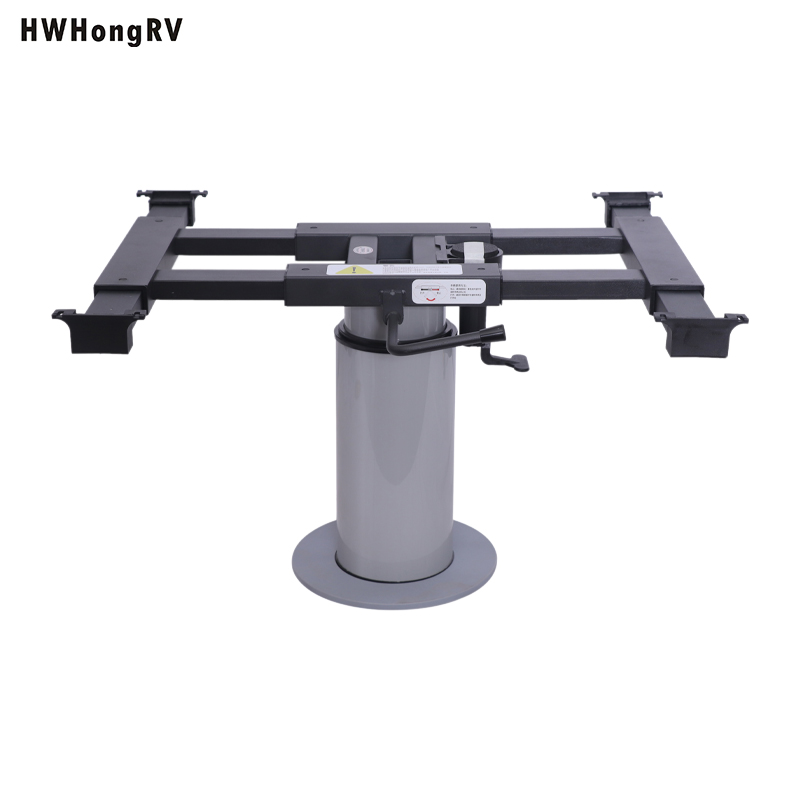 Elevador neumático Pata de mesa ajustable para caravana con sistema deslizante para mesa de picnic RV para remolque de viaje