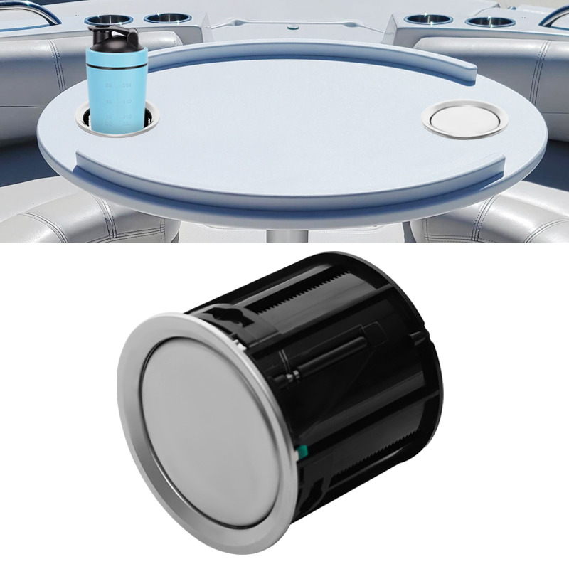 Portavasos de cierre automático RV para autocaravana y portavasos marino portavasos para yate portavasos marino