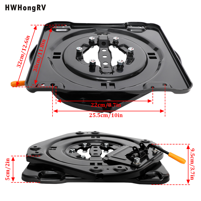 Adaptadores giratorios para asiento de coche, plataforma giratoria para asiento del conductor, mecanismo giratorio de grado, cojín para asiento de coche