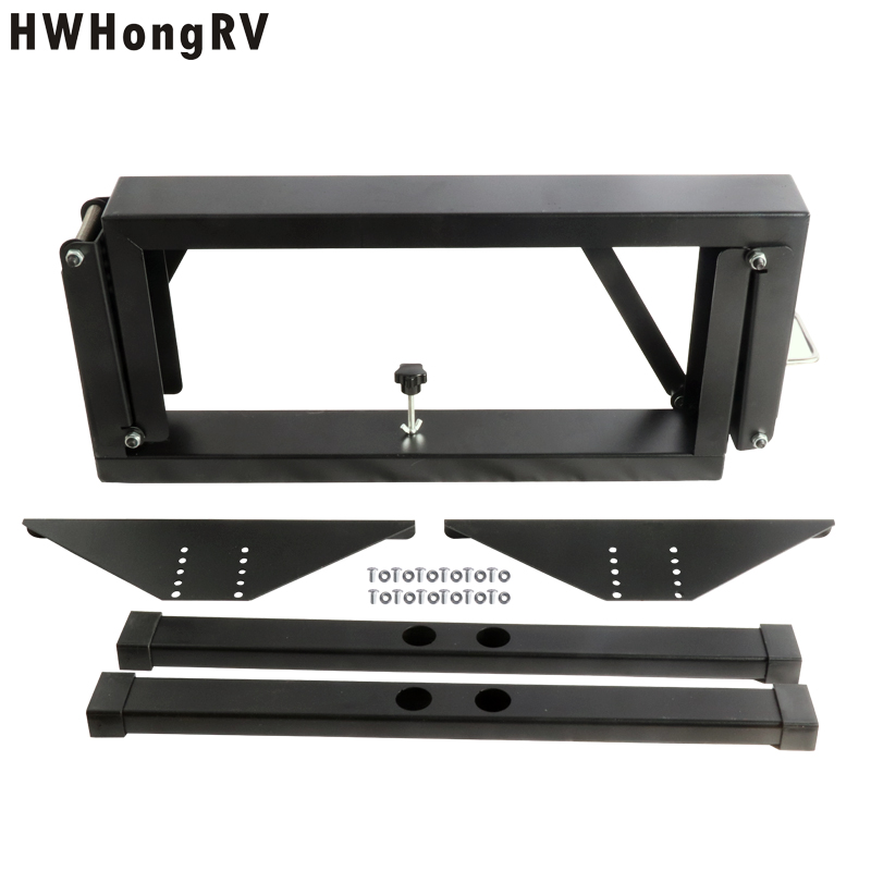 Piezas de mesa para autocaravana, patas de mesa para caravana, soporte para cama de furgoneta, soporte para patas de mesa, altura ajustable, bonitos Kits interiores desplegables, HW-RTL70