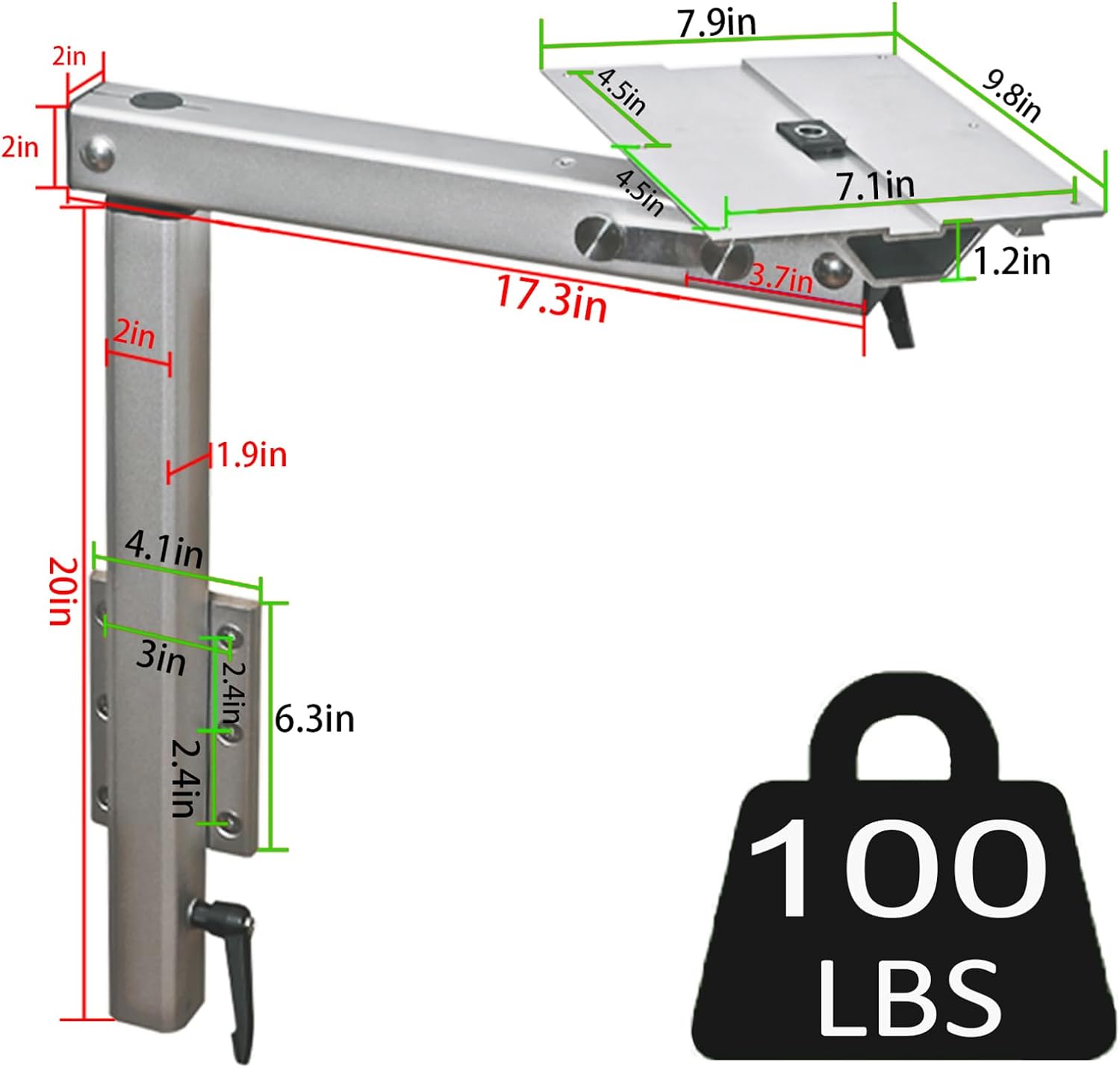 mesa giratoria para autocaravana