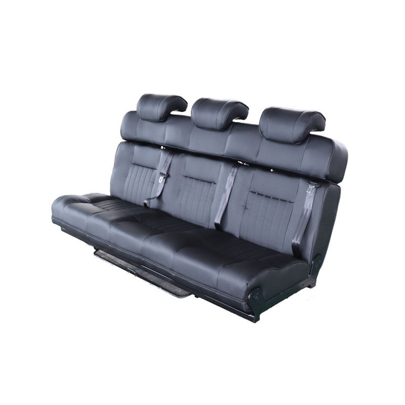 HS-N2F-3 Asiento de cama plegable RVS para caravana, autocaravana, camping, remolque, asiento cama