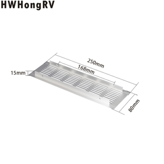 HR-VB80-250 Malla decorativa Malla Muebles Equipo Panel de puerta Ventilación Ventilación Ventilación exterior Puerta de gabinete de cocina Cubierta de orificio de ventilación Puerta de gabinete 