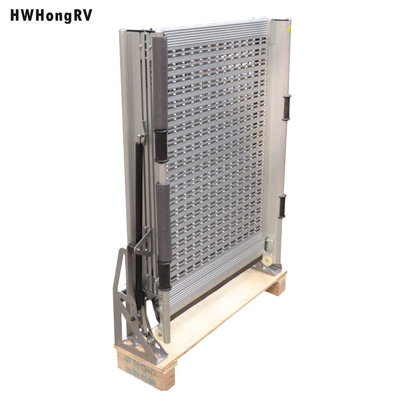 Rampa para furgoneta para discapacitados y rampa para silla de ruedas principalmente de aluminio para minivan y furgoneta con rampa para discapacitados con control de calidad medio año 2100*860*1150 HUIHONG
