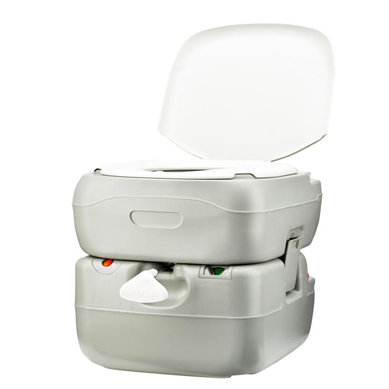 Inodoro portátil para vehículos recreativos y autocaravanas.