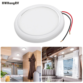 LED de lectura para techo de coche, caravana, furgoneta, remolque, Interior, 10-30V, luz de techo, bombilla intermitente RGB dinámica