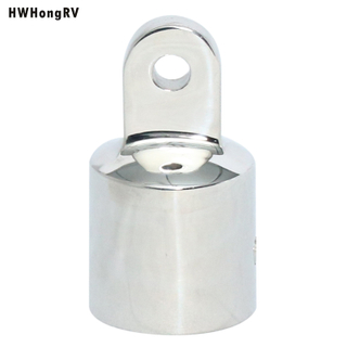 HWHongRV EXTERIOR DEL OJO SS 25 MM Tapa del extremo del ojo Hardware de montaje superior Acero inoxidable marino 316 Grado resistente Bimini Top Acero inoxidable Extremo del ojo Bola y casquillo 