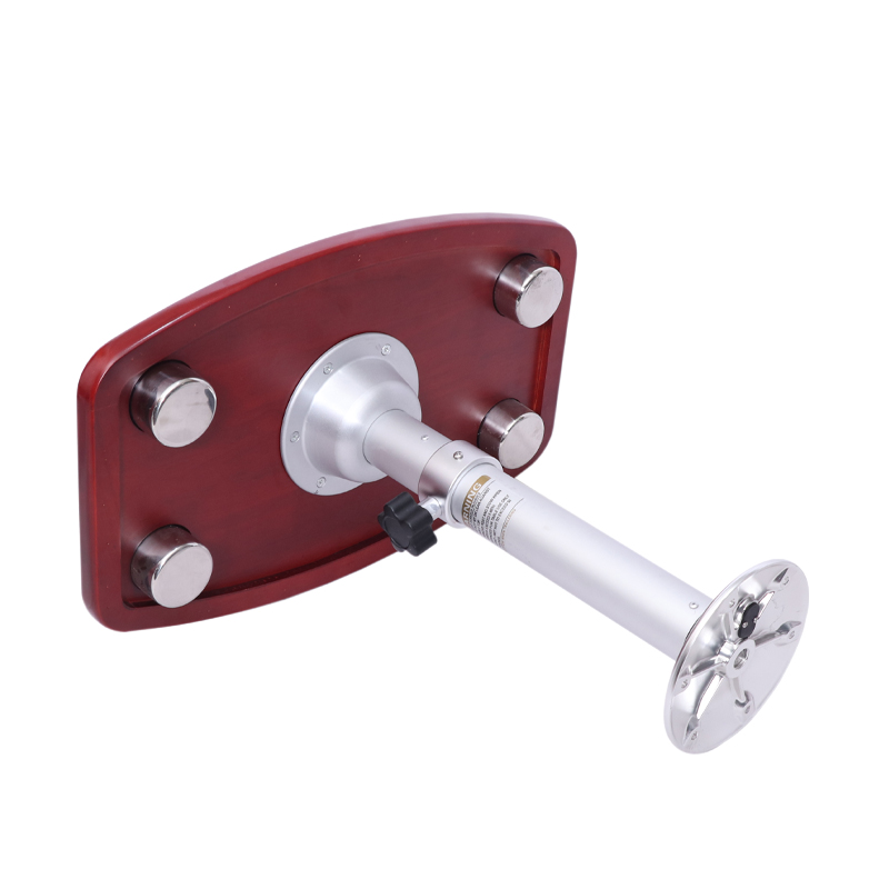 HWHongRV Pata de mesa ajustable para autocaravana móvil con tablero de roble, patas de mesa continuas de aleación de aluminio