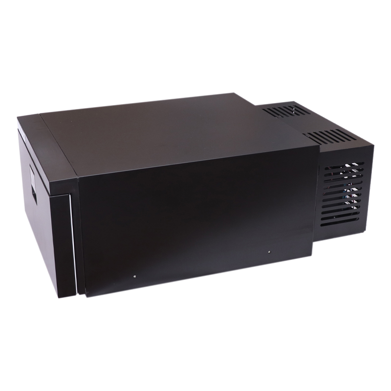 El refrigerador extraíble para automóvil se puede ocultar como refrigerador para camión, el refrigerador con cajón de 30 l de capacidad se puede conectar a 12 V y 24 V
