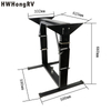 Piezas de mesa para autocaravana, patas de mesa para caravana, soporte para cama de furgoneta, soporte para patas de mesa, altura ajustable, bonitos Kits interiores desplegables, HW-RTL70