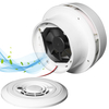 Extractor de aire para vehículos recreativos de 12 V, ventilador de ventilación de techo de 60 CFM, ventilación de techo para vehículos recreativos, extractor de techo para caravanas de ABS para barcos marinos, yates, remolques y autocaravanas