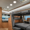 HWHongRV-luz LED Interior de 10V-30V, luz de disco RV de 4,3 pulgadas con interruptor, lámpara de techo RV de 3W, accesorio para autocaravana marina