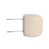 HW-HRLR130--Reposacabezas de cuero beige