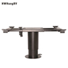 Mesa elevadora eléctrica de 12V CC, mesa de aleación de aluminio, mesa de rotación de 360 ​​grados, traducción de cuatro vías con función antipellizco