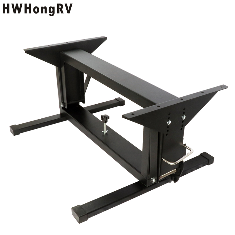Piezas de mesa para autocaravana, patas de mesa para caravana, soporte para cama de furgoneta, soporte para patas de mesa, altura ajustable, bonitos Kits interiores desplegables, HW-RTL70