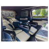 Divisor de coche vip para minibús HWHongRV, para furgoneta limusina con asiento eléctrico de clase empresarial RV