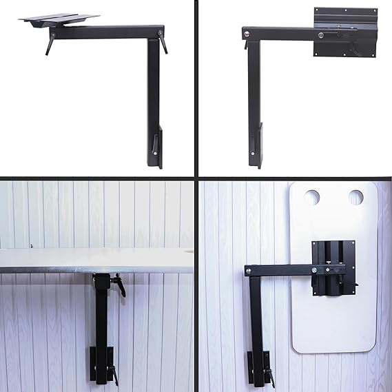 Pata de mesa para Rv con tapa de mesa plegable, giratoria de 360 ​​grados, extraíble, aleación de aluminio premium, soporte para patas de mesa para Rv, pontón, camión, caravana, remolque de viaje...