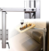 HWHongRV Pata de mesa para Rv con mesa plegable giratoria de 360 ​​grados extraíble de aleación de aluminio de primera calidad, soporte para patas de mesa para Rv, pontón, camión, camper, remolque de viaje