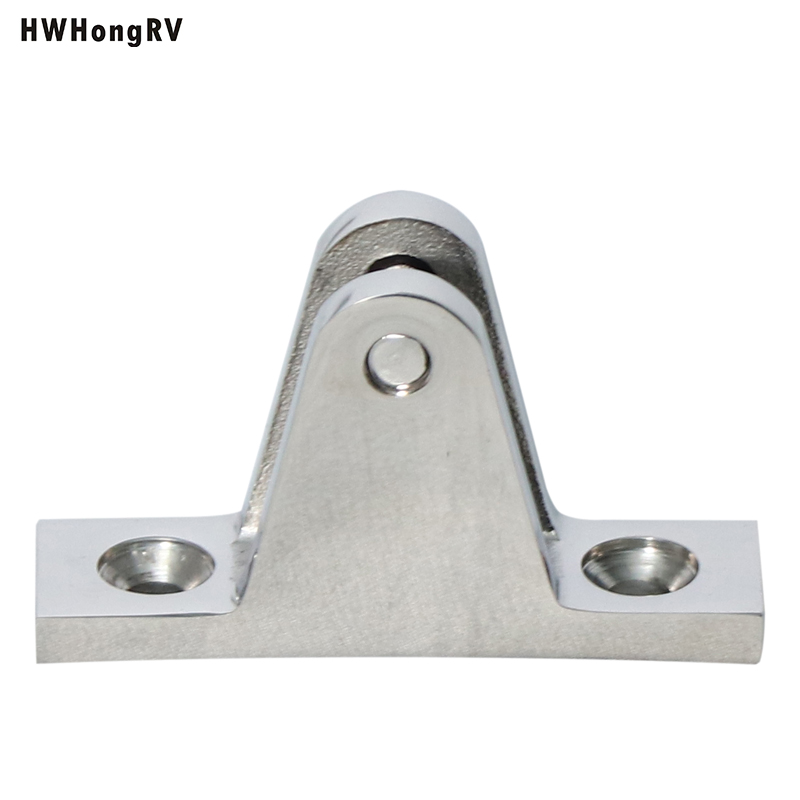 HWHongRV Stainless Steel Marine Hardware Yate Hardware Marino Accesorios de Acero Inoxidable Bisagra de Cubierta Tipo de montaña de 90 Grados
