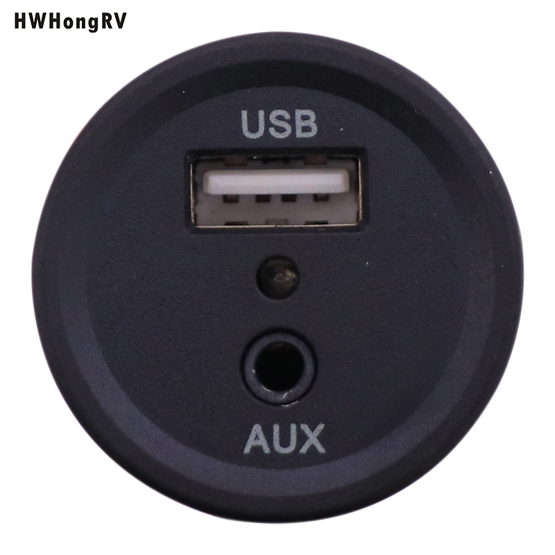 Conector USB incorporado para autocaravana con puertos duales para la furgoneta camper