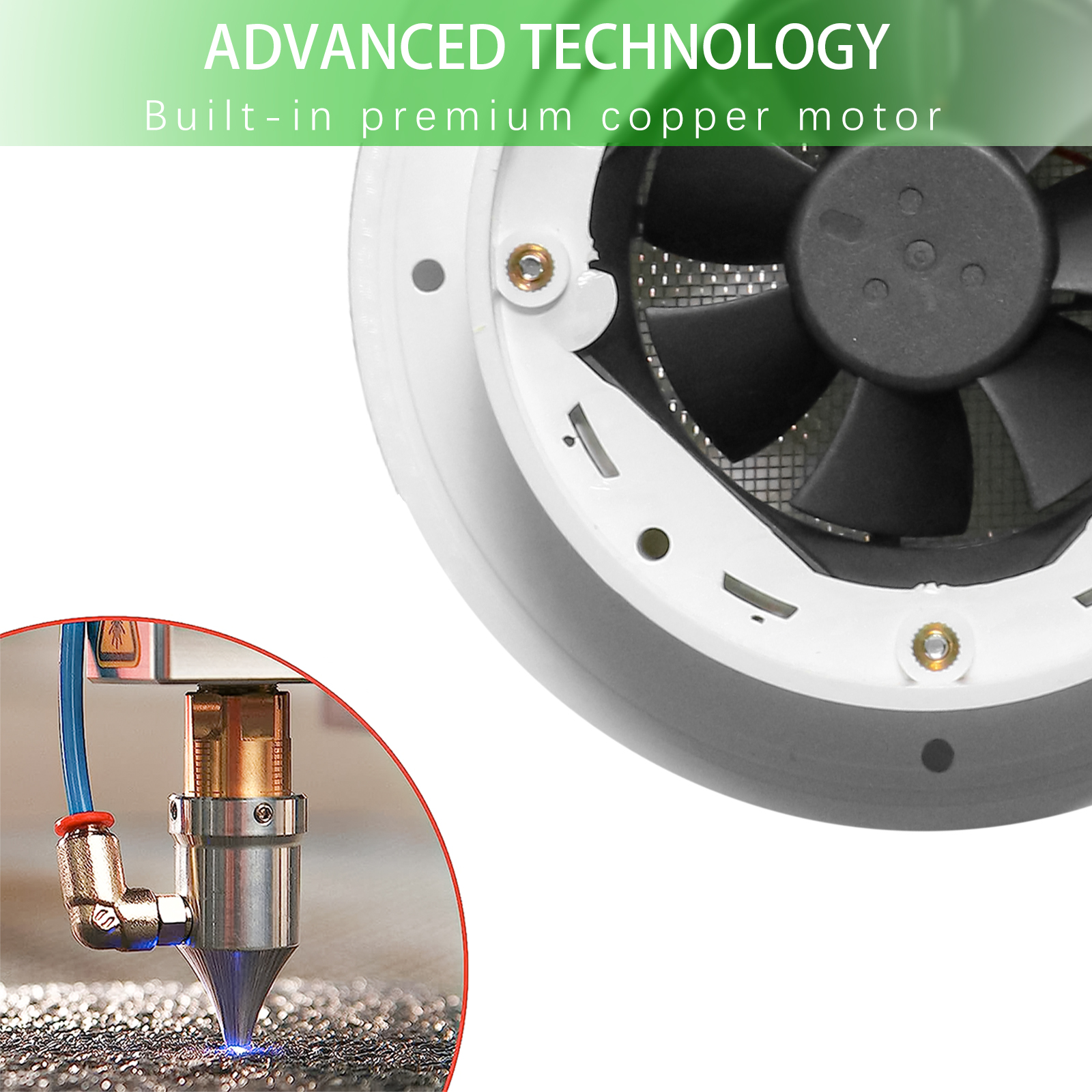 Extractor de aire para vehículos recreativos de 12 V, ventilador de ventilación de techo de 60 CFM, ventilación de techo para vehículos recreativos, extractor de techo para caravanas de ABS para barcos marinos, yates, remolques y autocaravanas