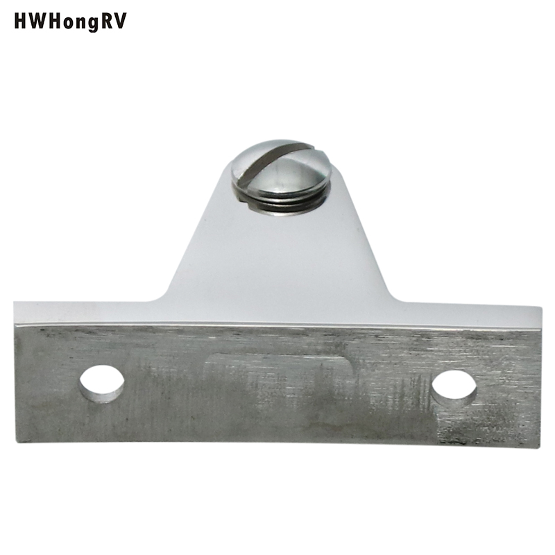 HWHongRV Stainless Steel Marine Hardware Yate Hardware Marino Accesorios de Acero Inoxidable Bisagra de Cubierta Tipo de montaña de 90 Grados
